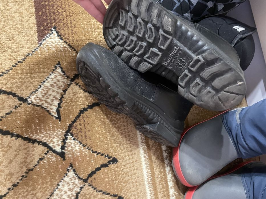 Сапоги Kuoma и Crocs