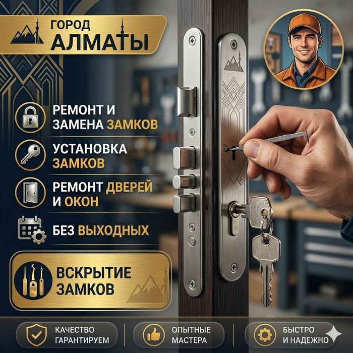 Вскрытие замков,установка замков
