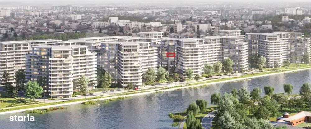 Apartament cu vedere spre lac, 50 mp, comision 0% — fotografia 3