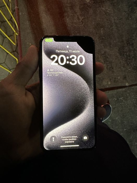 Iphone X Ochlmagan hichqati almashmagan hamyogʻi zoʻr ishlidi