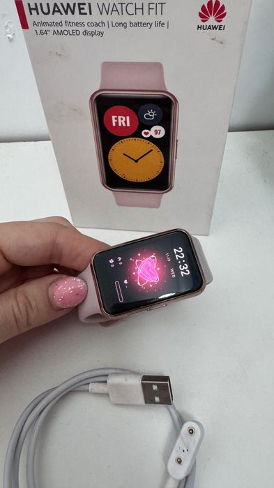 Часовник Huawei watch fit TiA B09 Sakura pink