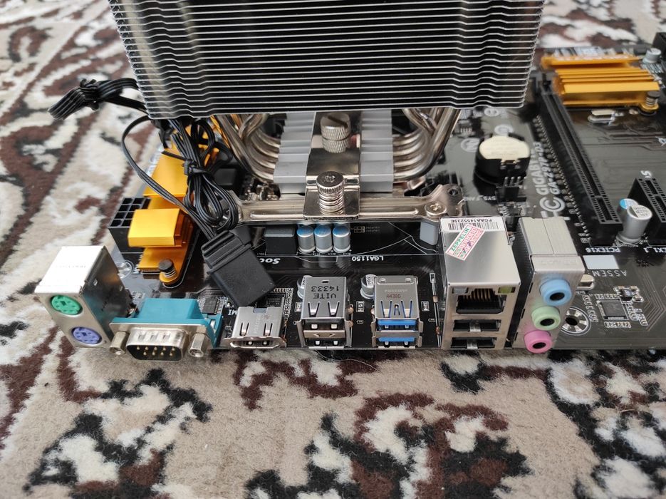 Игровой комплект/ gigabyte Ultra Z97+ I5 4460 + 16 gb ddr3 1600m