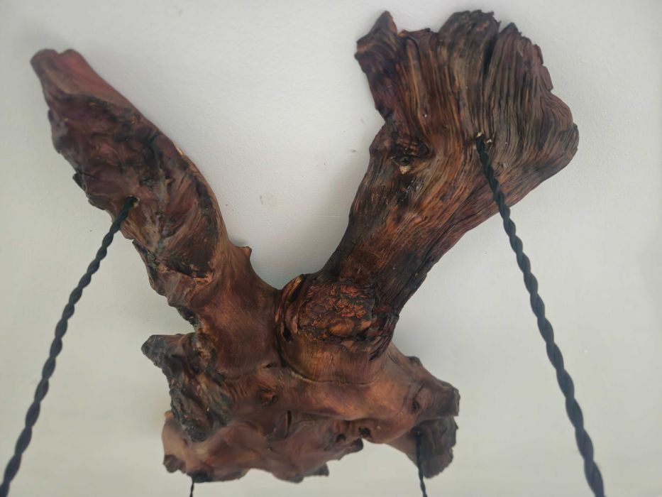 Lampa/lustra lemn masiv