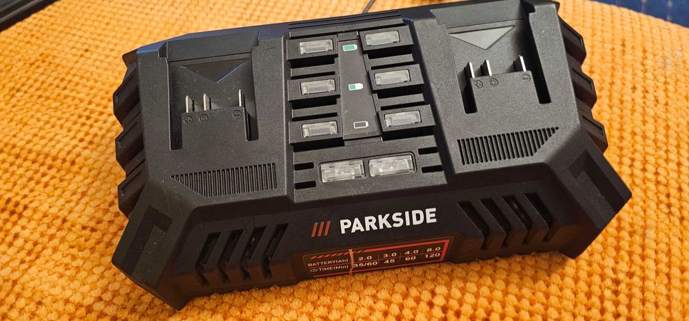 Polizor unghiular flex  fara fir Parkside Performance PWSAP 40-Li A1