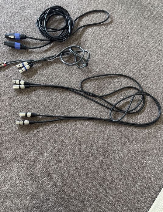 Cabluri audio xlr si speakon