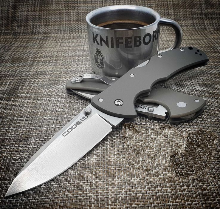 Качествен Сгъваем нож Code 4 Spear Point Folding Knife с клипс