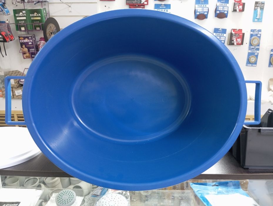 Таз 30 л пластик,овальный