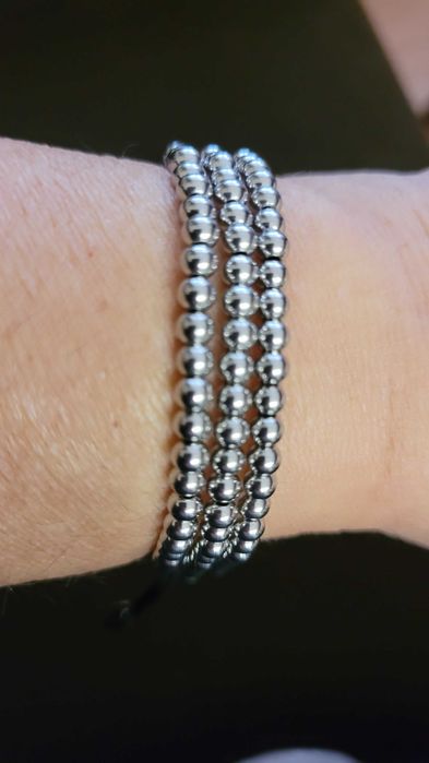 Тройна гривна от неръждаема стомана