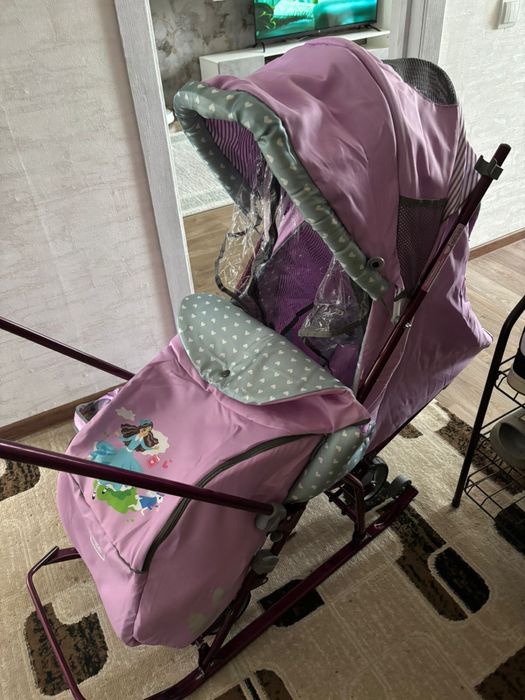 Продам санки-коляску в идеальном состоянии