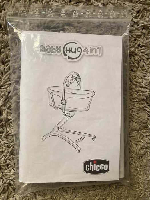 Chicco Babyhug 4in1 + пълен комплект аксесоари