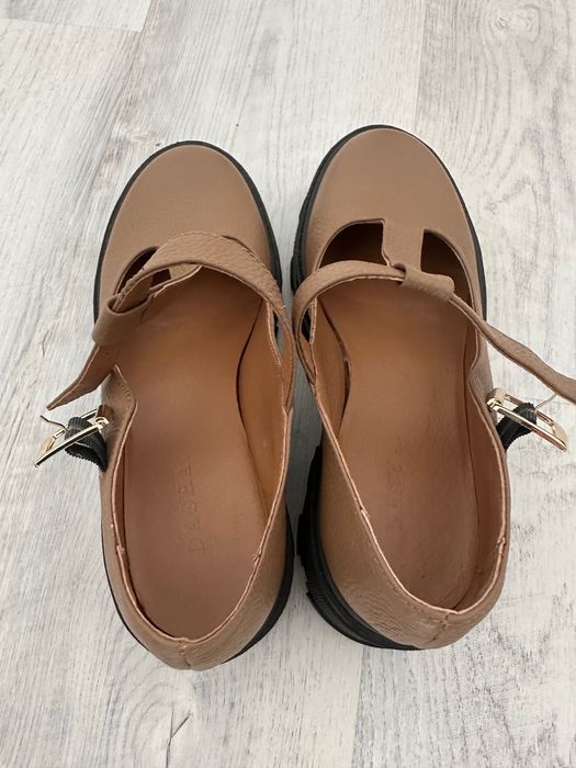 Pantofi de piele naturala Dasha, nr 37