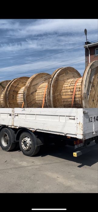 Деревянные барабаны от кабеля