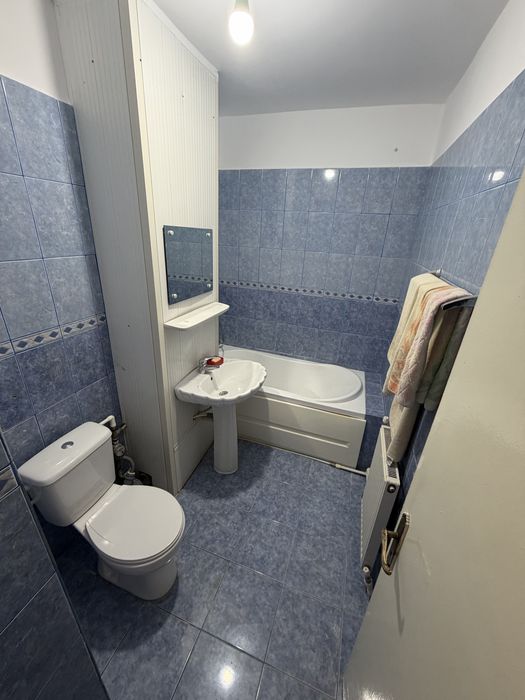 Ofer spre inchiriere Ap cu 3 camere, 2 băi,Etaj 1, acces din 2 strazi, la 1 minut de Calea Bucuresti, in proximitatea marilor supermarketuri din oraș.