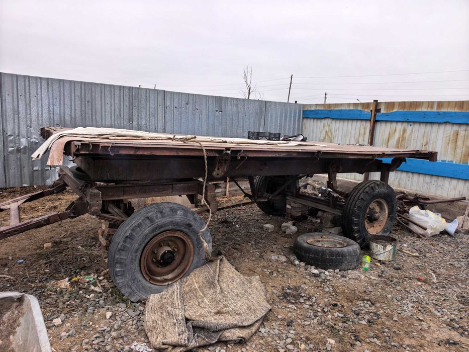 Трактор 40, КТП 6, прицеп,