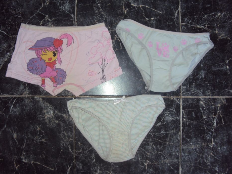 Маечки и трусики на 3-4 года