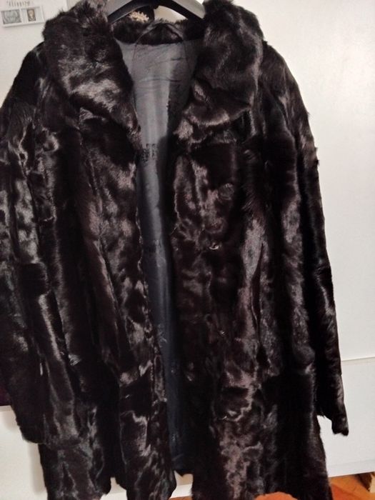 Haină blană naturala marimea 44/46