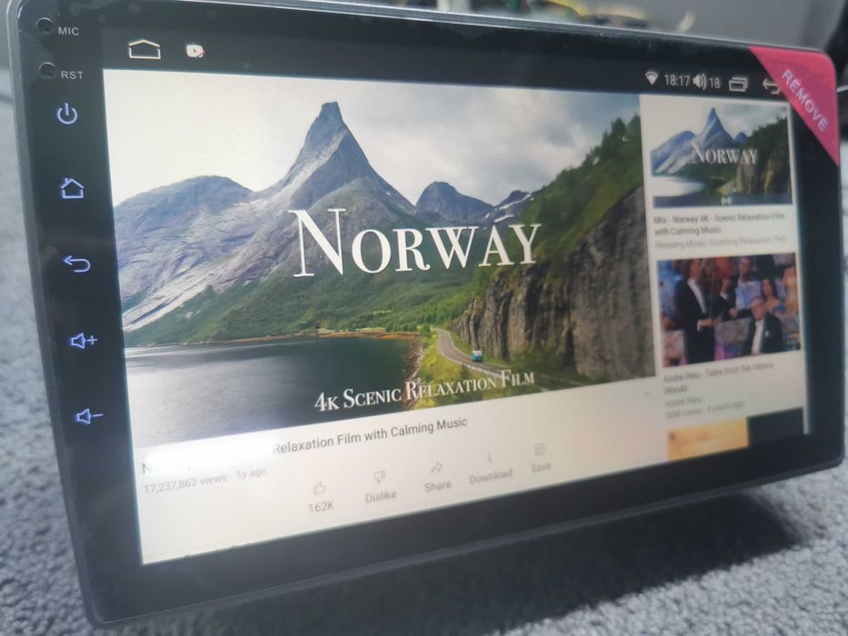 Navigatie Android Peugeot 407 gri 4/64gb QLED