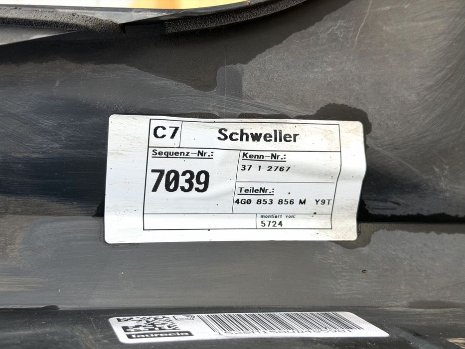 Десен праг AUDI A6 C7.5 Фейслифт S Line 4G0853856M 4G0853860H