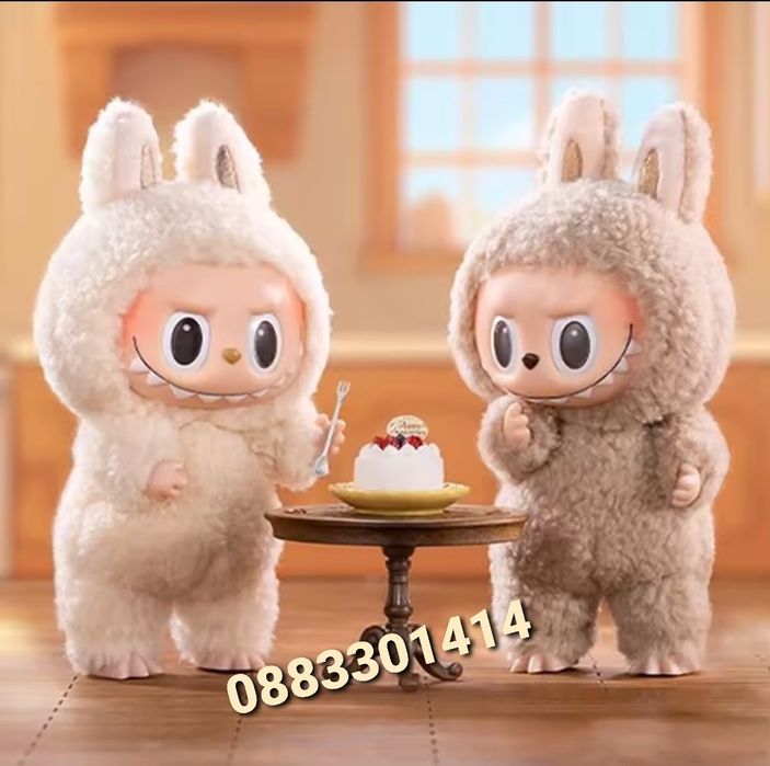 Плюшена играчка Labubu Macaron