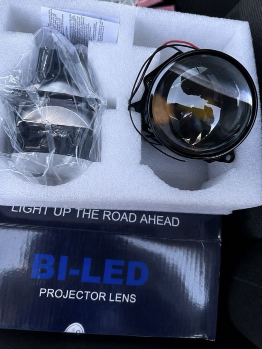 Bi-LED проекторни фарове 3” (7.62 см) – 120W, комплект 2 бр.