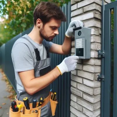 Domofon Ustanovka kamera Установка домофон камера