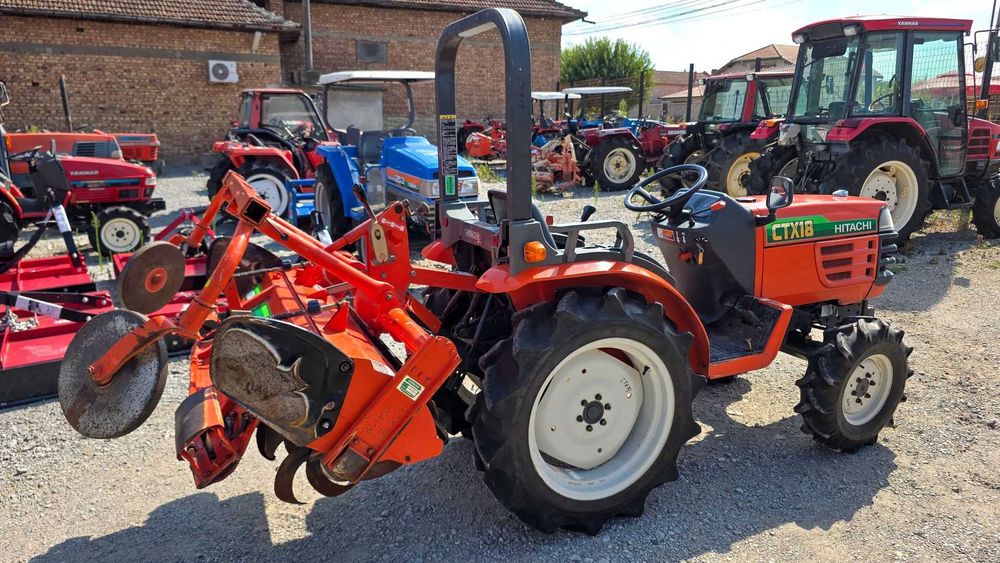 Японски трактор Kubota GB180 (Hitachi CTX18) с фреза, 4x4, 18 кс., АграБГ Джолев
