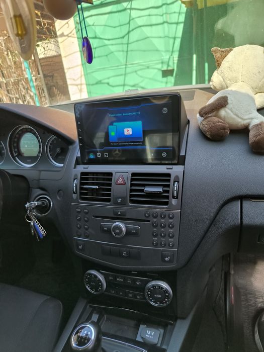 Navigatie Android Mercedes C Class W204 c200 Waze YouTube GPS