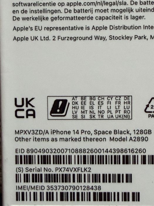 iPhone 14 Pro Space Black