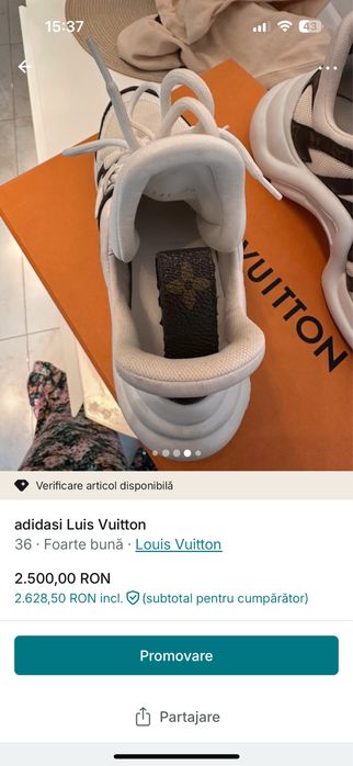 Adidasi Loius Vuitton archlight