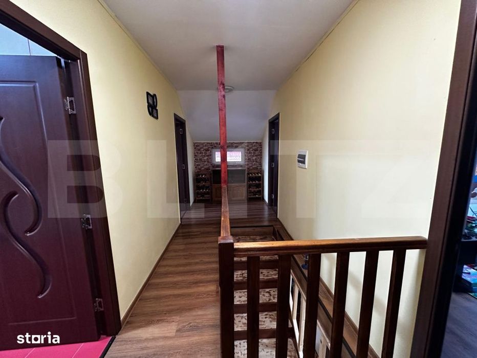 Casa individuala cu 4 camere si teren 640mp,Vintul de jos
