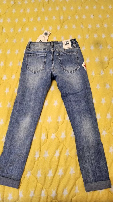 Дамски ефектни дънки