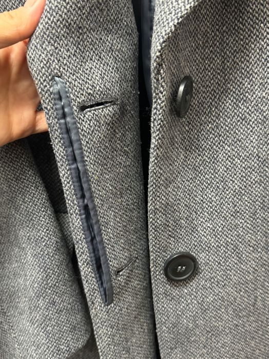 Palton gri cu bleumarin, mărimea 34, &OtherStories