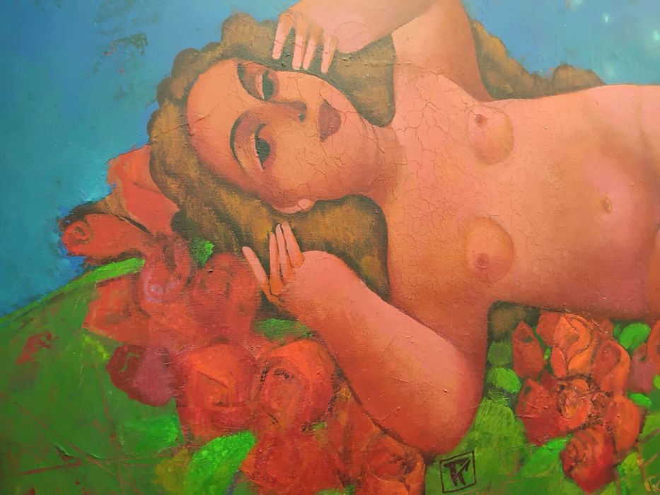 Маслена картина Ганчо Карабаджаков