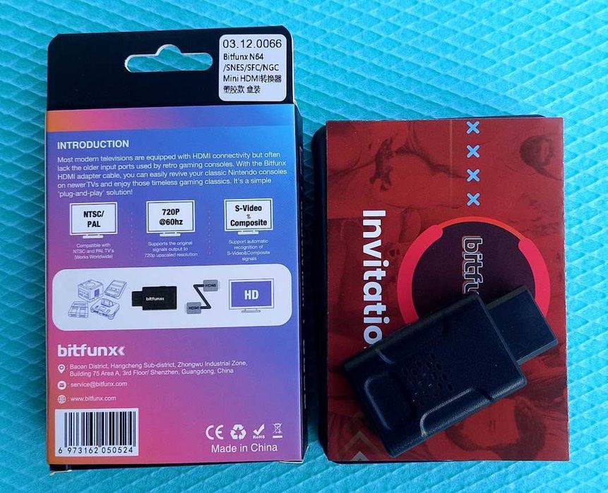 HDMI Адаптор за Nintendo N64, Nintendo Gamecube, SFC & SNES