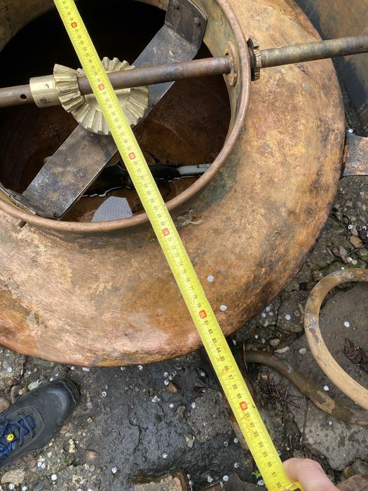 Cazan 180 l cupru de facut tuica,palinca