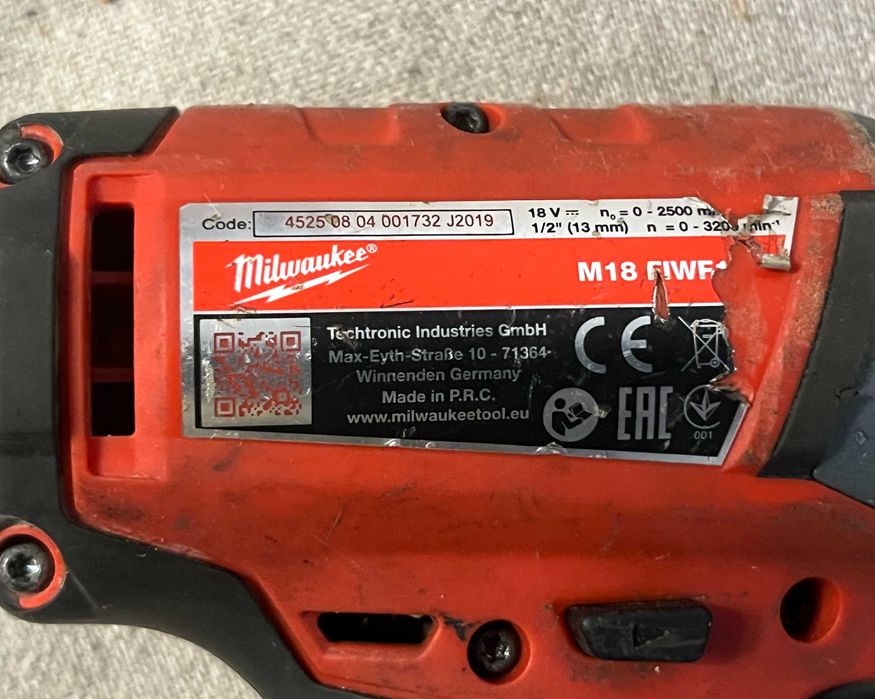 Cheie impact Milwaukee M18 FIWF12 FUEL 18V 1/2 Brushless