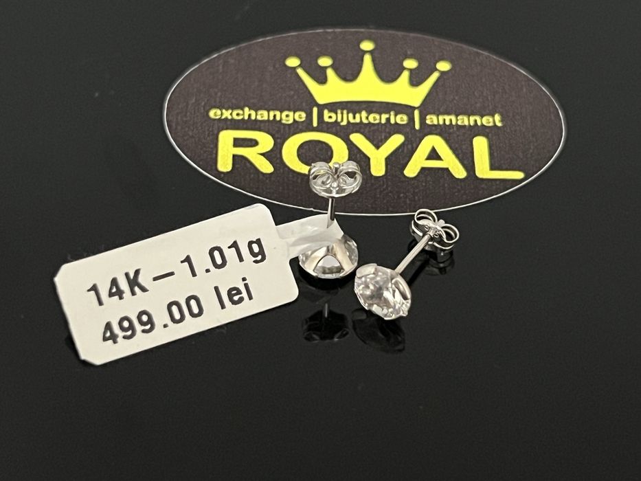 Bijuteria Royal CB : Cercei aur 14K 1,01 grame