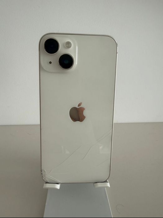 IPhone 13/ 128 GB / 77%/ White  / Cutie + Incarcator