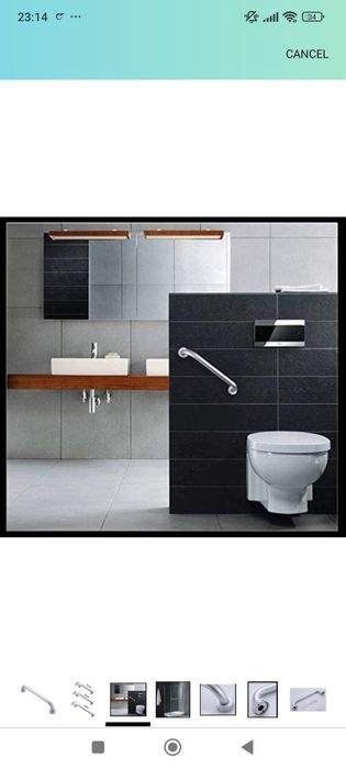 Дръжка за баня, тоалетна за стари хора, инвалиди