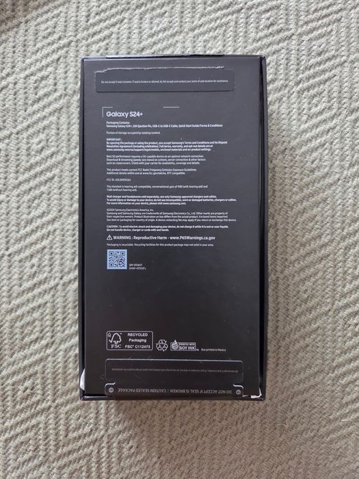 Samsung Galaxy S24+, Cobalt Violet 256GB, USA
