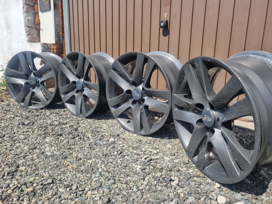 Jante PLW R16 Aliaj 5x108 7.5J ET 38 Gun Metal Perlat Ford/Peugeot/Volvo/ Monaj inclus