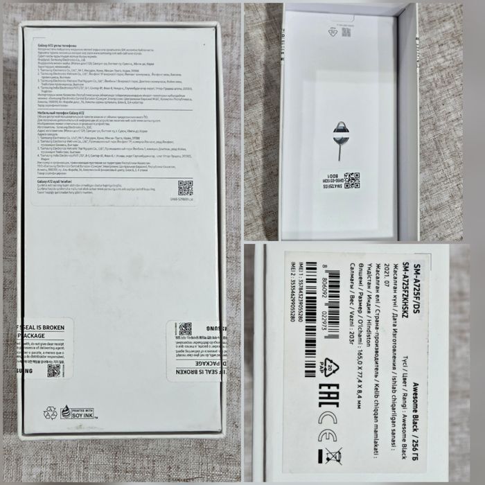 Samsung Galaxy A72 8/256Gb Черный