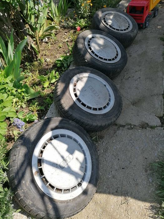 Гуми с джанти  от Ауди 14-ки