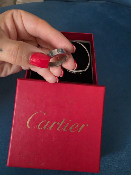 Vand set cartier, 2 brățări si 1 inel!