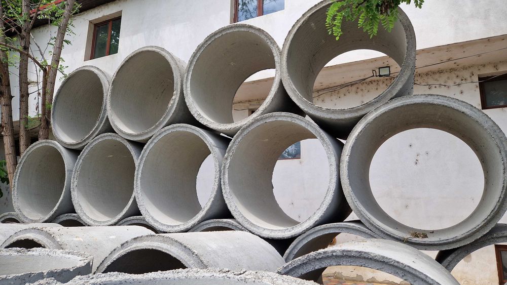 Tuburi beton, cămine din beton, fosă, capace beton, tub beton Buzau