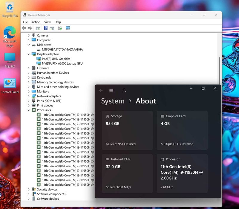 15.6' AMOLED 4K Touch Core i9-11950H HP Zbook Studio G8 32GB DDR4/1TB NVMe/RTX A2000 4GB/Бат 8ч