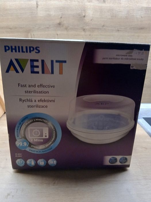 Стерелизатор за бебешки шишета за микромълновя фурна  Philips Avent