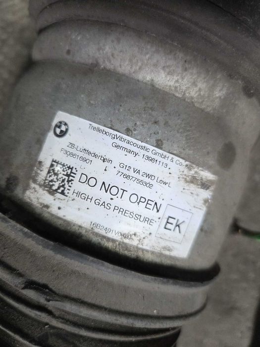 Perna stanga fata tractiune spate  BMW seria 7 G11 G12 cod 6899037 low