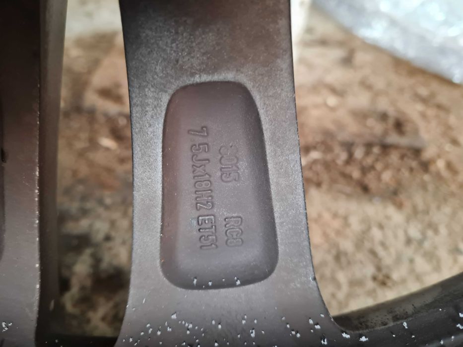 Оригинални лети джанти Шкода VRS 5x112 18" цола