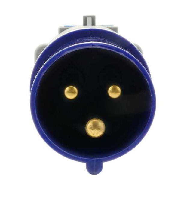 Преходник адаптер от Шуко към Еврокуплунг за кемпери каравани ремарке